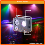 افکت نورپردازی 4 کاره حباب ال ای دی، مجیک بال، لیزر و گوبو-2