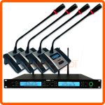 میکروفن بی سیم رومیزی چهار کانال PROMIC WD804 (2)
